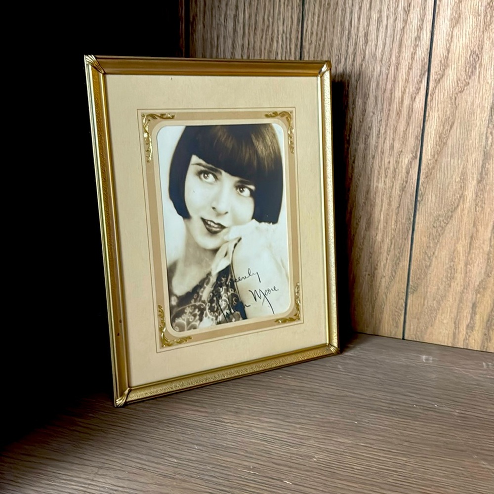 Silent Film Star signed Photo